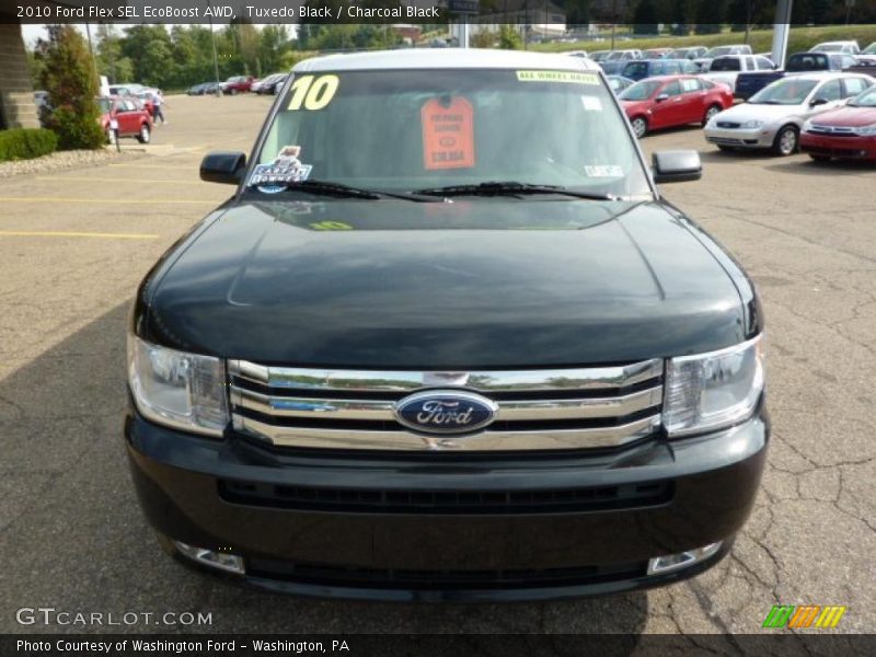 Tuxedo Black / Charcoal Black 2010 Ford Flex SEL EcoBoost AWD