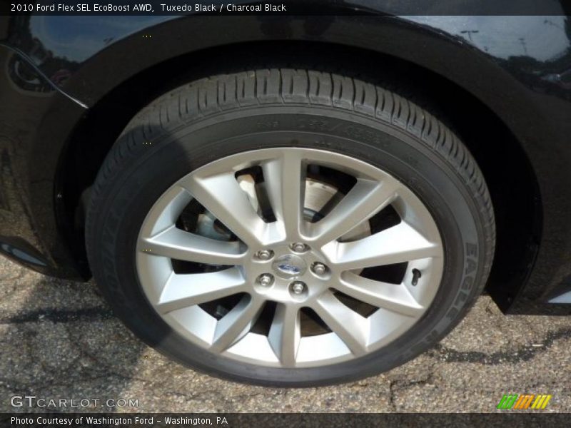Tuxedo Black / Charcoal Black 2010 Ford Flex SEL EcoBoost AWD
