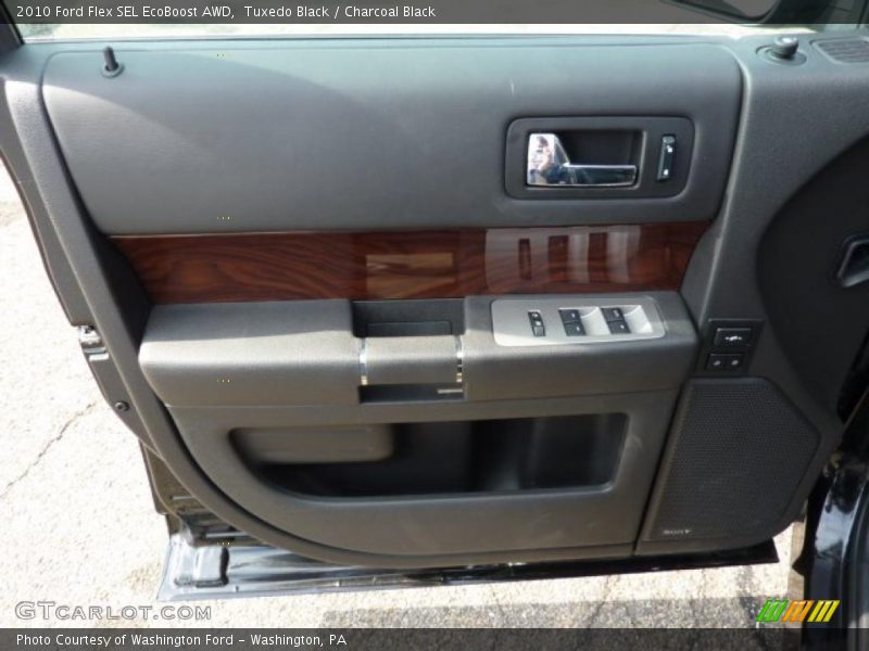 Tuxedo Black / Charcoal Black 2010 Ford Flex SEL EcoBoost AWD