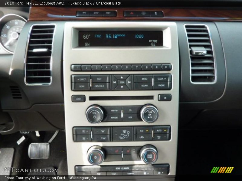 Tuxedo Black / Charcoal Black 2010 Ford Flex SEL EcoBoost AWD