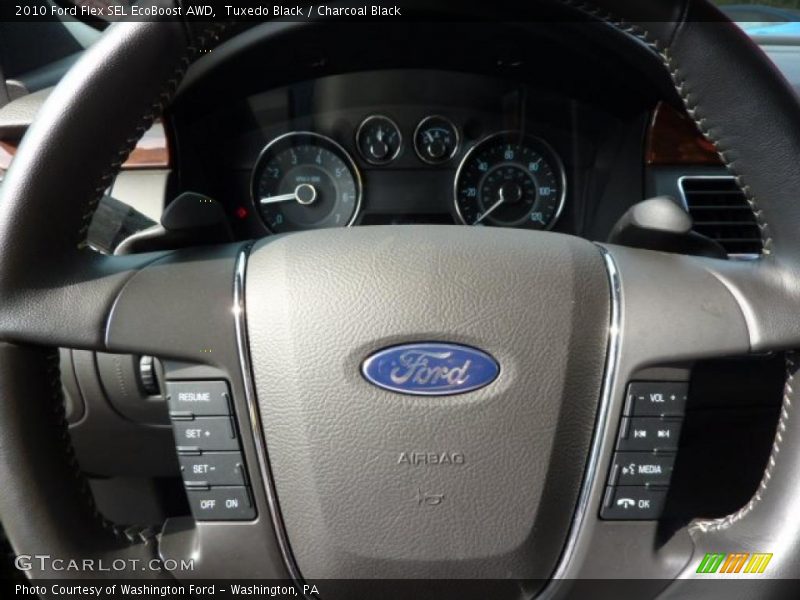 Tuxedo Black / Charcoal Black 2010 Ford Flex SEL EcoBoost AWD