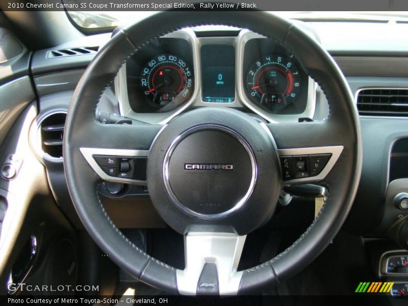 Rally Yellow / Black 2010 Chevrolet Camaro SS Coupe Transformers Special Edition