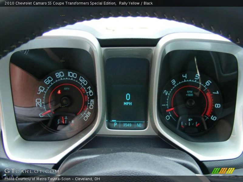 Rally Yellow / Black 2010 Chevrolet Camaro SS Coupe Transformers Special Edition
