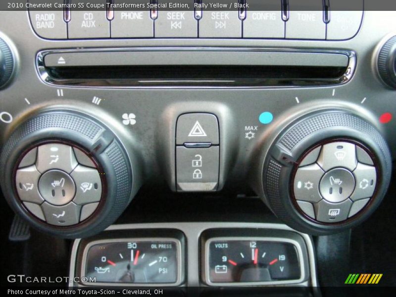 Rally Yellow / Black 2010 Chevrolet Camaro SS Coupe Transformers Special Edition