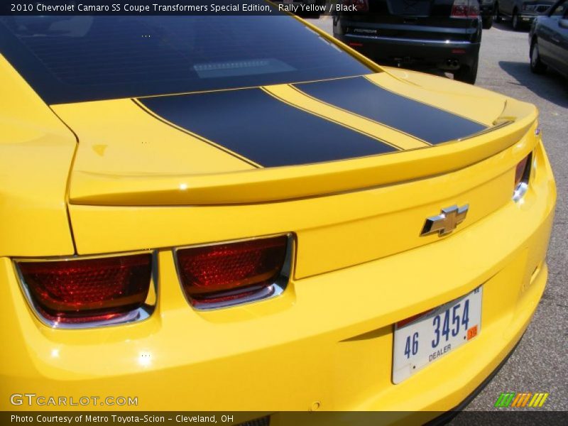 Rally Yellow / Black 2010 Chevrolet Camaro SS Coupe Transformers Special Edition