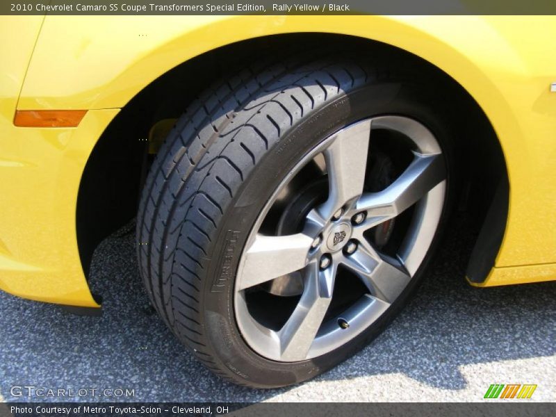 Rally Yellow / Black 2010 Chevrolet Camaro SS Coupe Transformers Special Edition