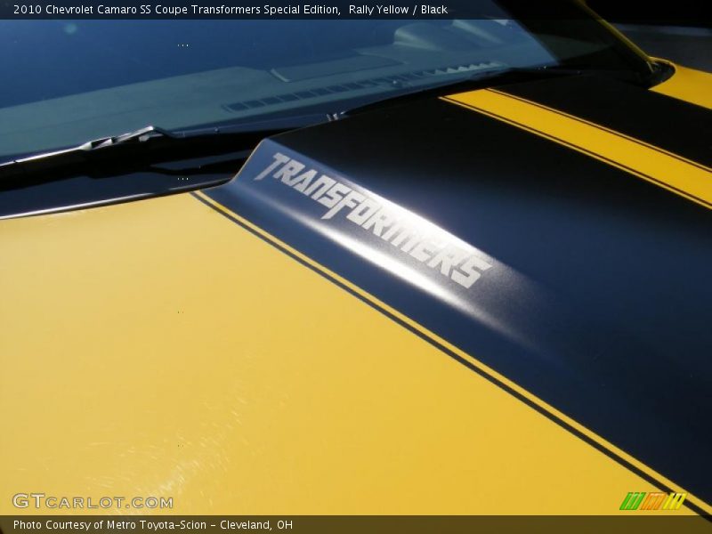 Rally Yellow / Black 2010 Chevrolet Camaro SS Coupe Transformers Special Edition