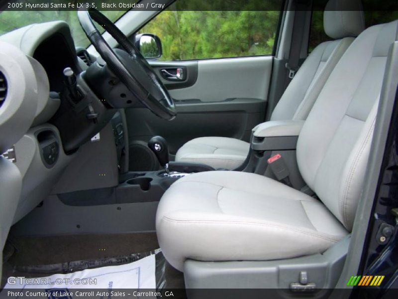 Black Obsidian / Gray 2005 Hyundai Santa Fe LX 3.5
