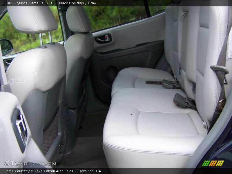 Black Obsidian / Gray 2005 Hyundai Santa Fe LX 3.5