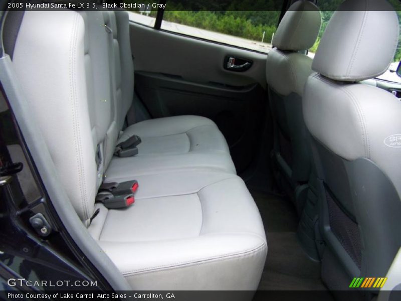 Black Obsidian / Gray 2005 Hyundai Santa Fe LX 3.5