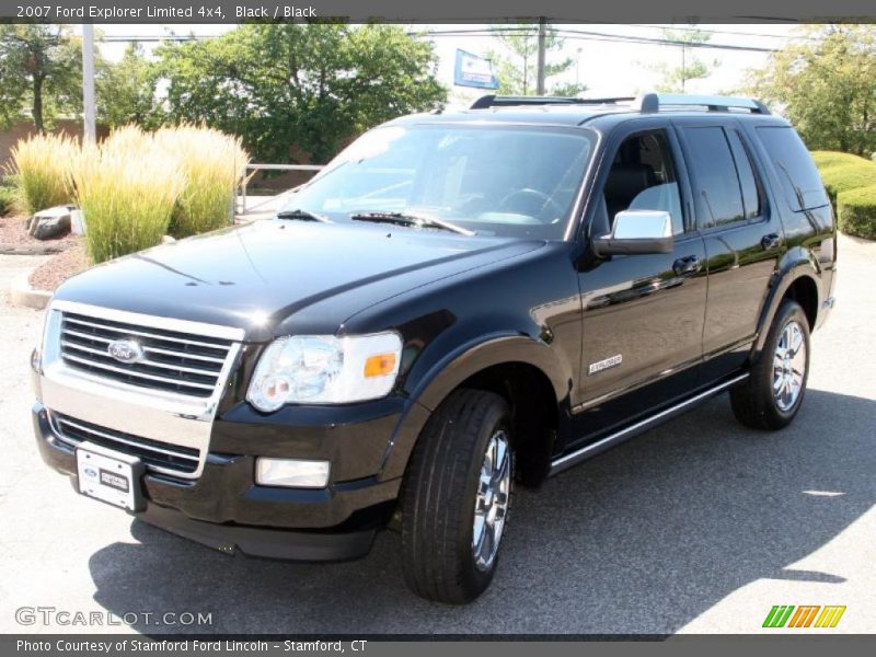 Black / Black 2007 Ford Explorer Limited 4x4
