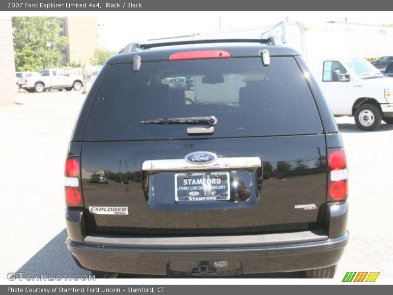 Black / Black 2007 Ford Explorer Limited 4x4