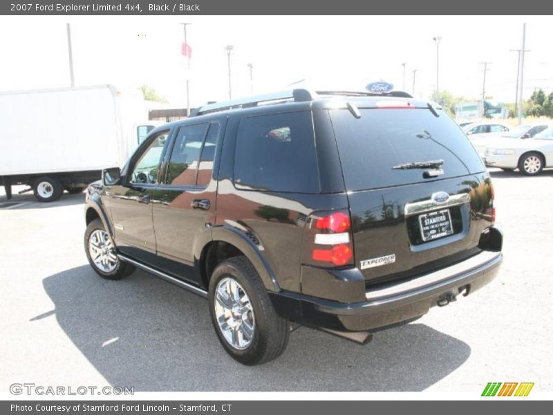 Black / Black 2007 Ford Explorer Limited 4x4