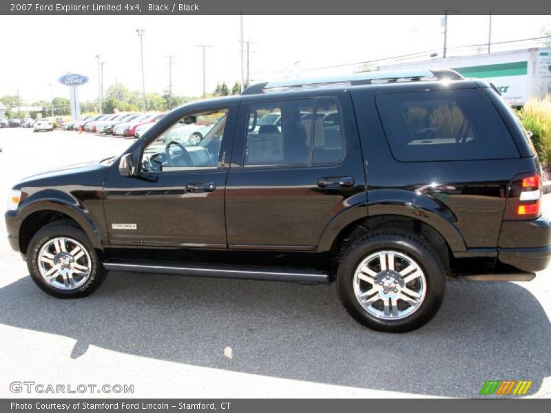 Black / Black 2007 Ford Explorer Limited 4x4