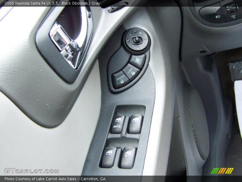 Black Obsidian / Gray 2005 Hyundai Santa Fe LX 3.5