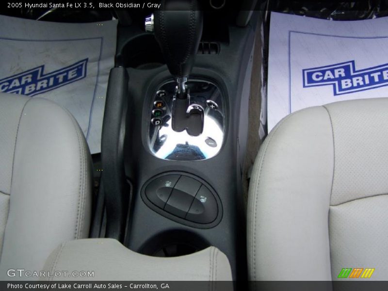 Black Obsidian / Gray 2005 Hyundai Santa Fe LX 3.5