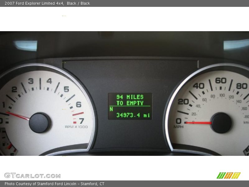 Black / Black 2007 Ford Explorer Limited 4x4