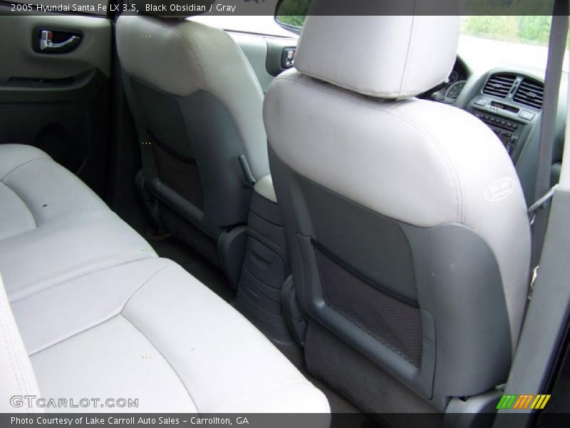 Black Obsidian / Gray 2005 Hyundai Santa Fe LX 3.5