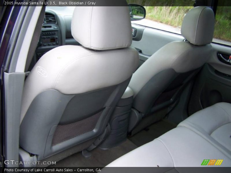 Black Obsidian / Gray 2005 Hyundai Santa Fe LX 3.5