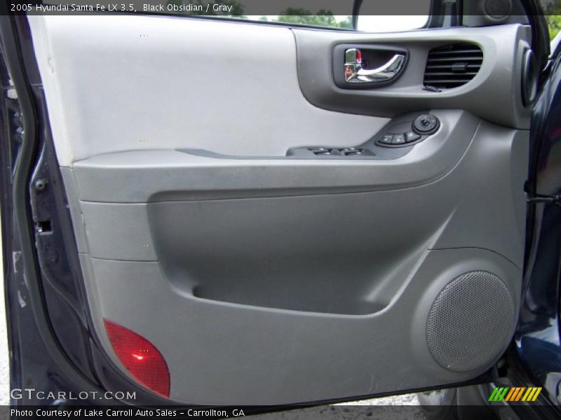 Black Obsidian / Gray 2005 Hyundai Santa Fe LX 3.5