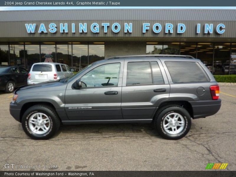 Graphite Metallic / Taupe 2004 Jeep Grand Cherokee Laredo 4x4