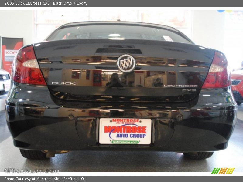 Black Onyx / Ebony 2005 Buick LaCrosse CXS