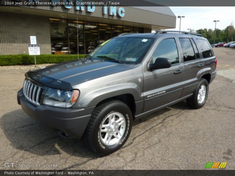 Graphite Metallic / Taupe 2004 Jeep Grand Cherokee Laredo 4x4