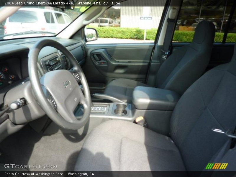 Graphite Metallic / Taupe 2004 Jeep Grand Cherokee Laredo 4x4