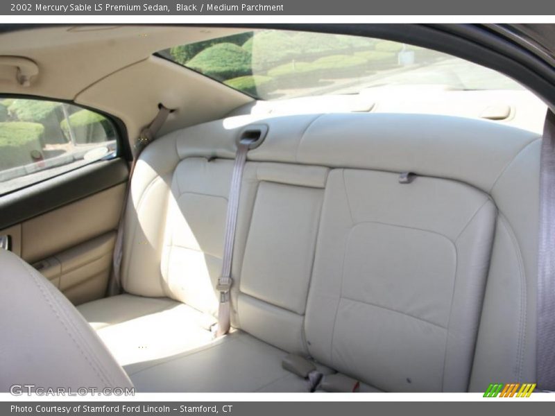 Black / Medium Parchment 2002 Mercury Sable LS Premium Sedan