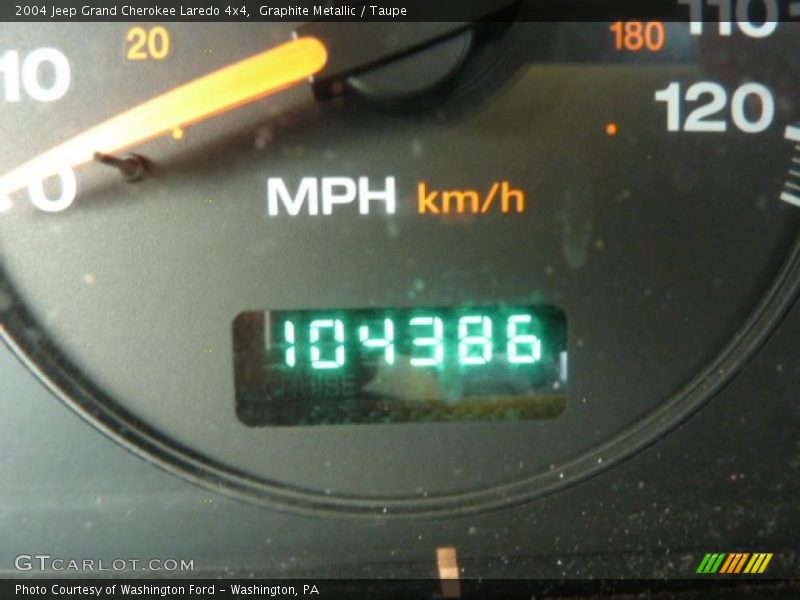 Graphite Metallic / Taupe 2004 Jeep Grand Cherokee Laredo 4x4