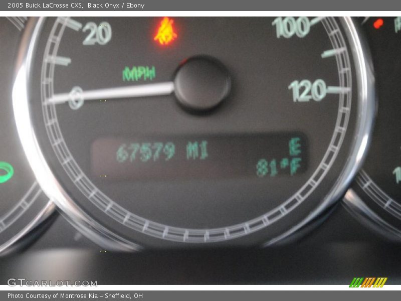 Black Onyx / Ebony 2005 Buick LaCrosse CXS