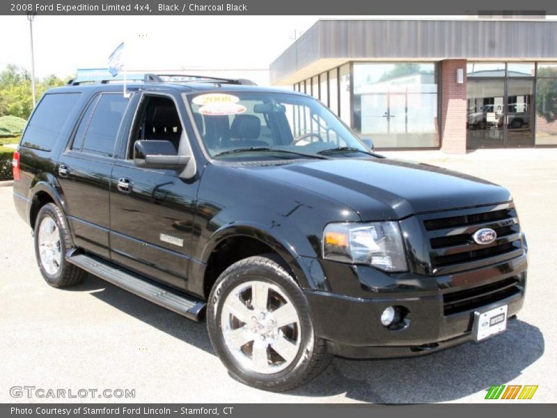 Black / Charcoal Black 2008 Ford Expedition Limited 4x4