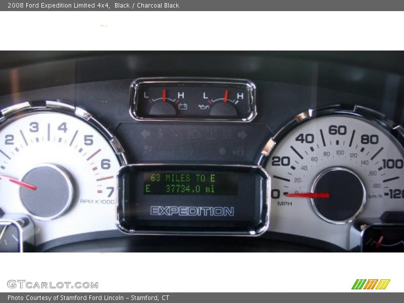 Black / Charcoal Black 2008 Ford Expedition Limited 4x4
