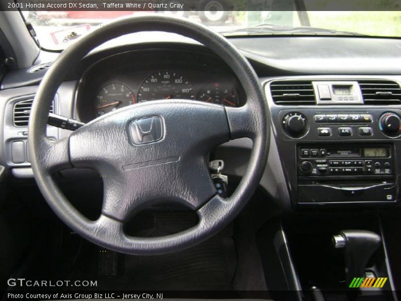 Taffeta White / Quartz Gray 2001 Honda Accord DX Sedan