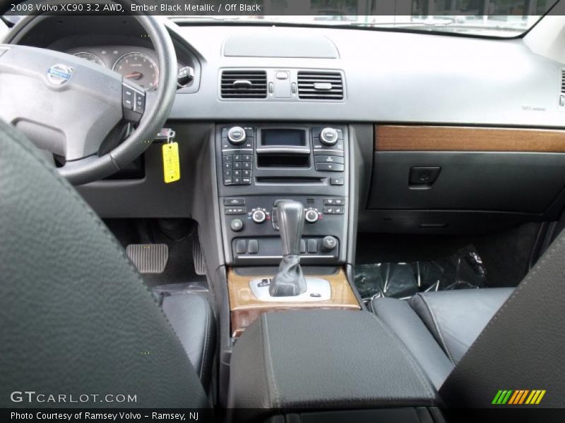 Ember Black Metallic / Off Black 2008 Volvo XC90 3.2 AWD