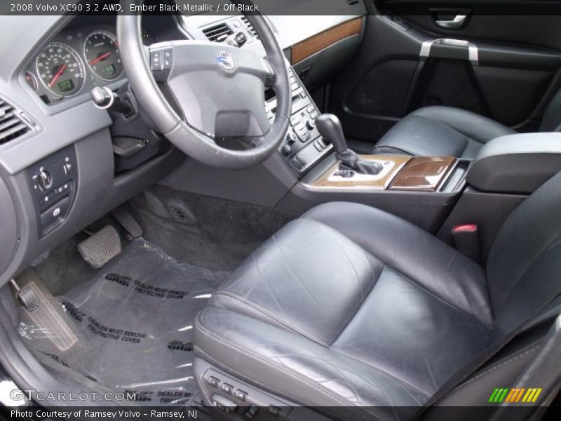 Ember Black Metallic / Off Black 2008 Volvo XC90 3.2 AWD