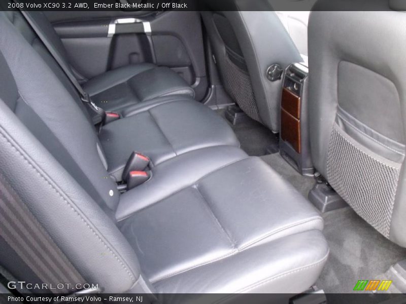 Ember Black Metallic / Off Black 2008 Volvo XC90 3.2 AWD