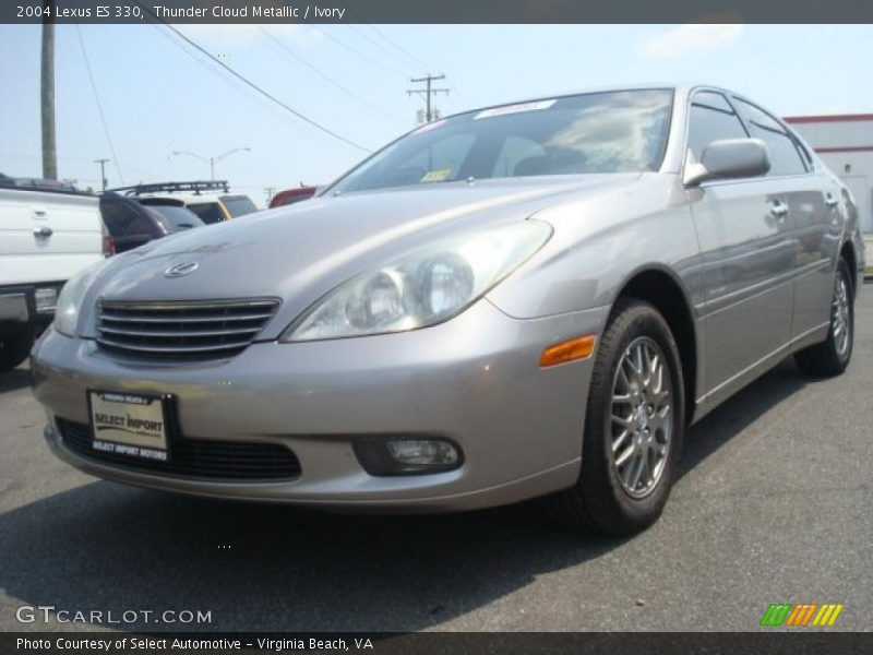 Thunder Cloud Metallic / Ivory 2004 Lexus ES 330