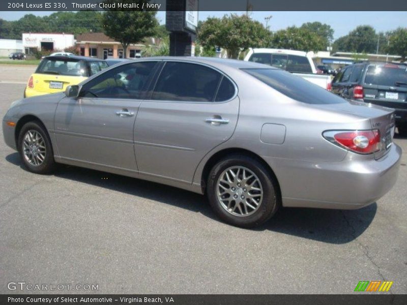 Thunder Cloud Metallic / Ivory 2004 Lexus ES 330