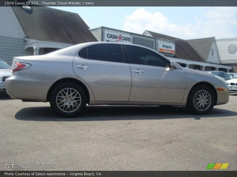 Thunder Cloud Metallic / Ivory 2004 Lexus ES 330