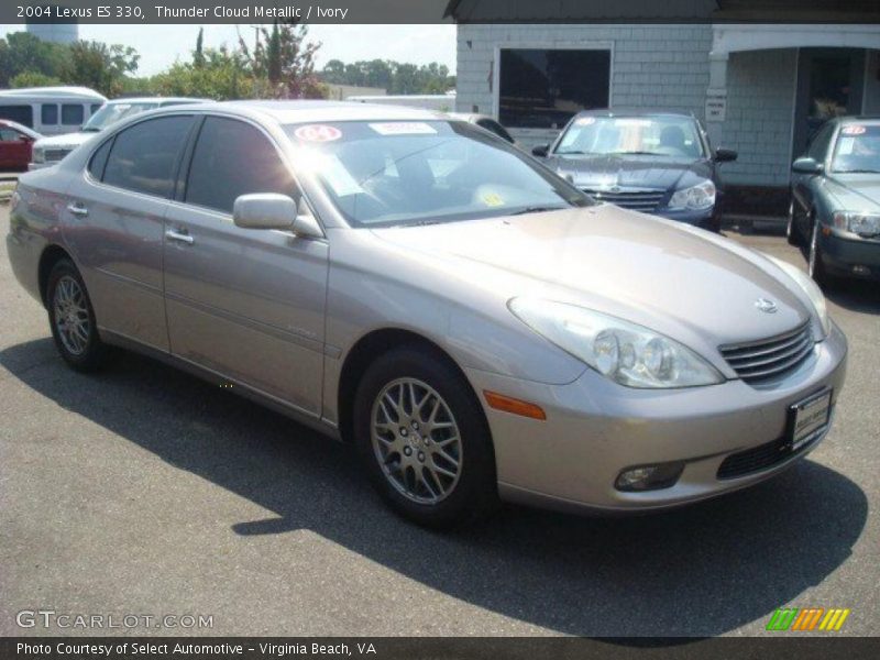 Thunder Cloud Metallic / Ivory 2004 Lexus ES 330