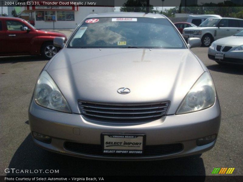 Thunder Cloud Metallic / Ivory 2004 Lexus ES 330