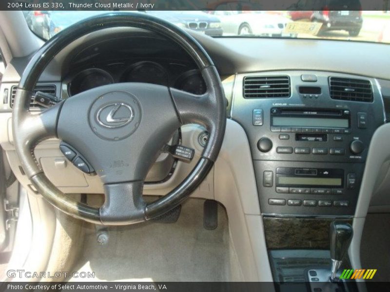 Thunder Cloud Metallic / Ivory 2004 Lexus ES 330
