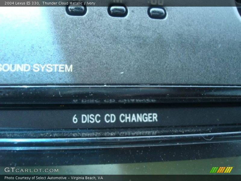 Thunder Cloud Metallic / Ivory 2004 Lexus ES 330