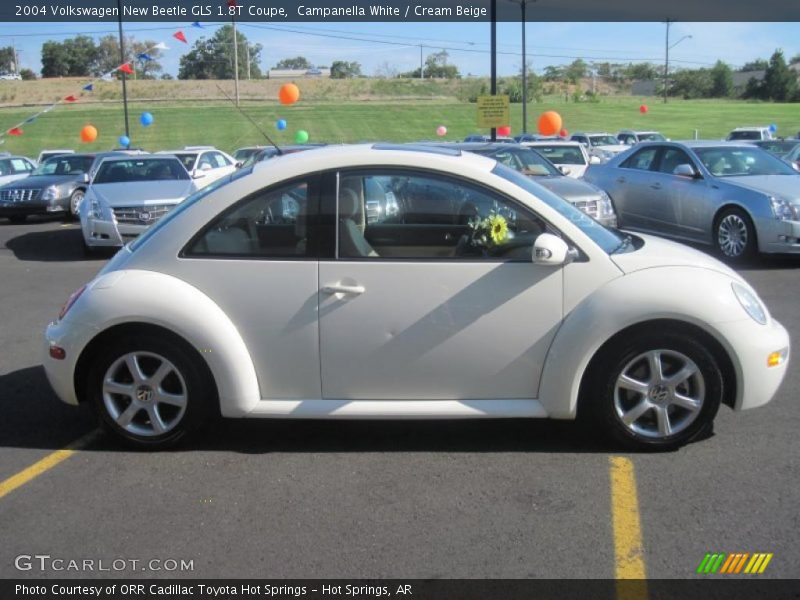 Campanella White / Cream Beige 2004 Volkswagen New Beetle GLS 1.8T Coupe