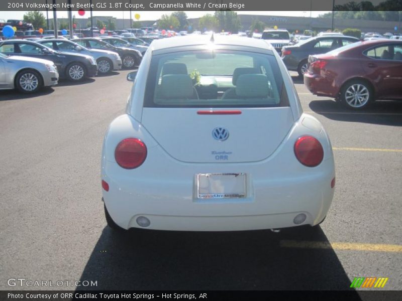 Campanella White / Cream Beige 2004 Volkswagen New Beetle GLS 1.8T Coupe
