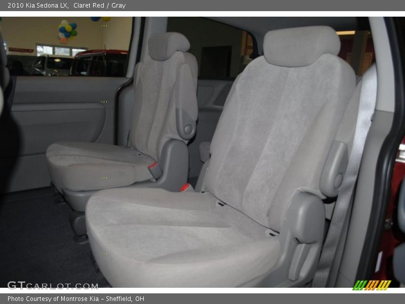 Claret Red / Gray 2010 Kia Sedona LX