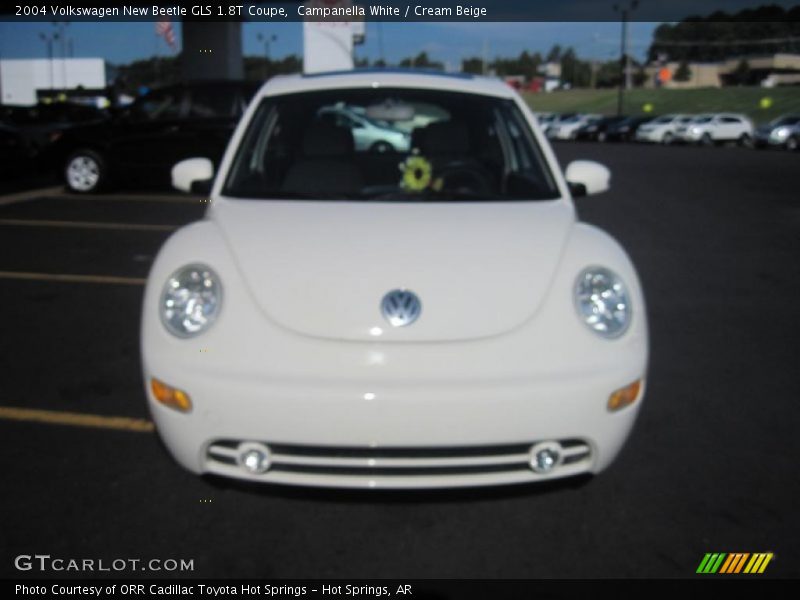 Campanella White / Cream Beige 2004 Volkswagen New Beetle GLS 1.8T Coupe