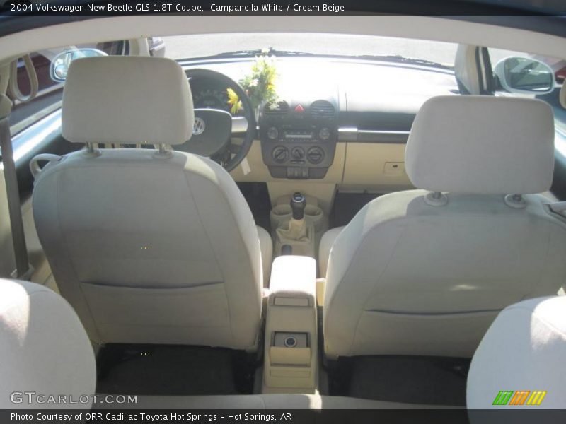 Campanella White / Cream Beige 2004 Volkswagen New Beetle GLS 1.8T Coupe