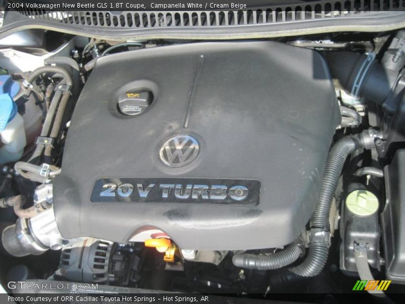 Campanella White / Cream Beige 2004 Volkswagen New Beetle GLS 1.8T Coupe